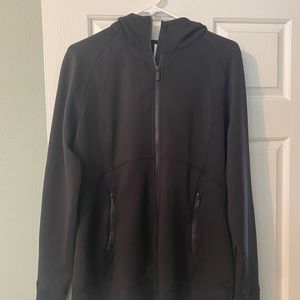 Black Lululemon athletica zip up jacket